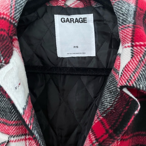 GARAGE, Vancity Shacket Red Plaid, , Quilt Lined, Small, Jacket - Picture 4 of 6